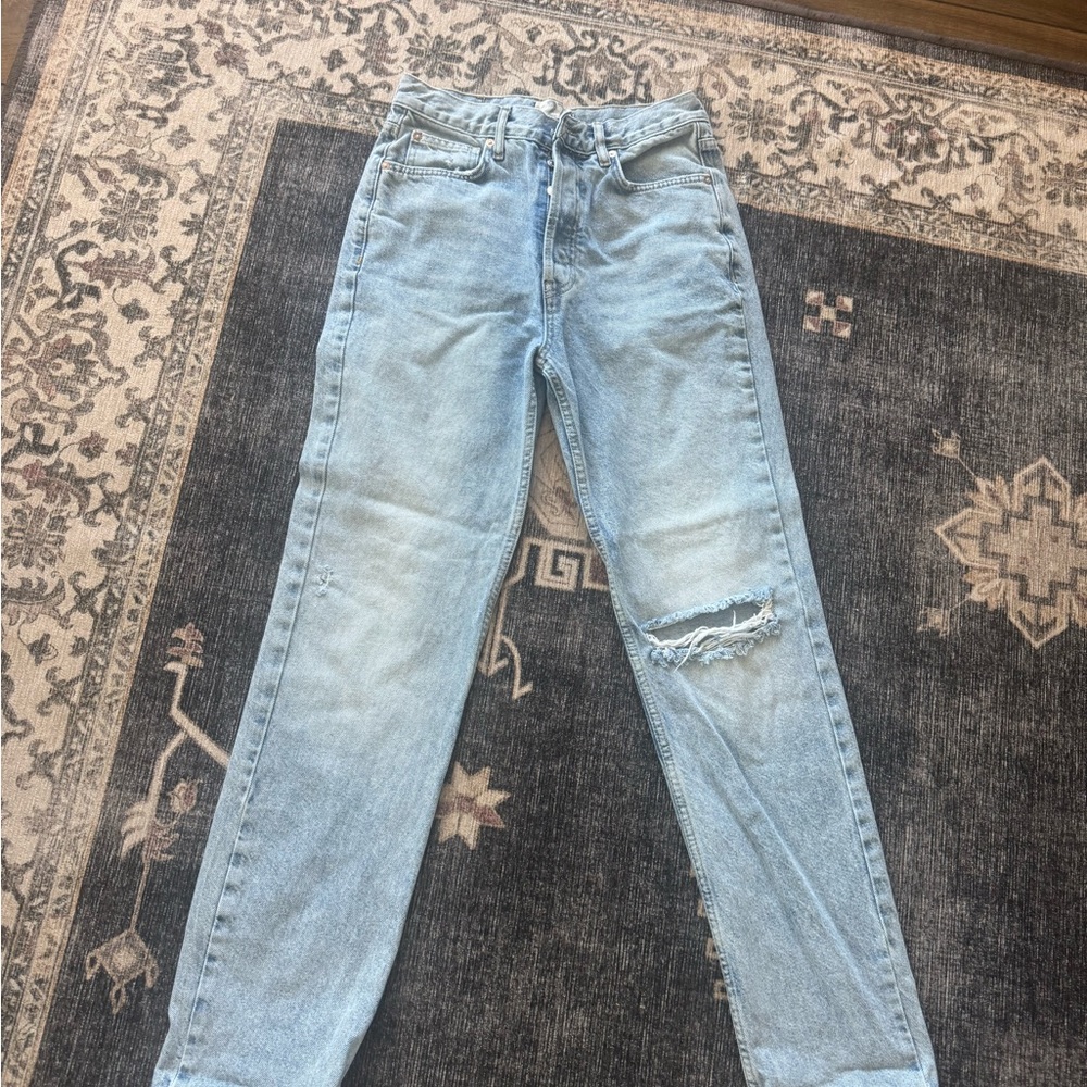 We The Free Light Blue High Rise Jeans